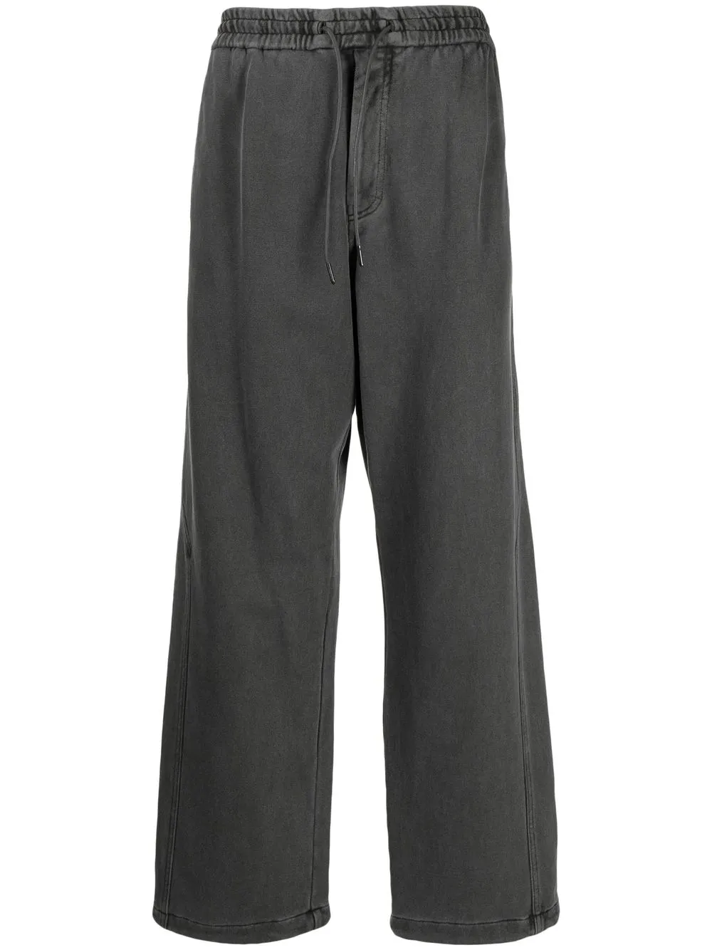 

Juun.J pantalones anchos con cordones - Gris