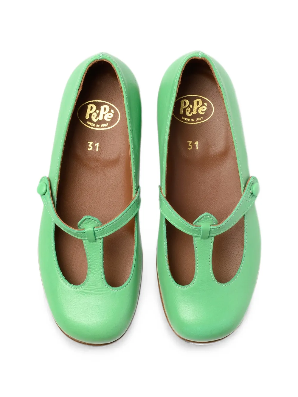 Pépé Kids Lulù ballerina's Groen