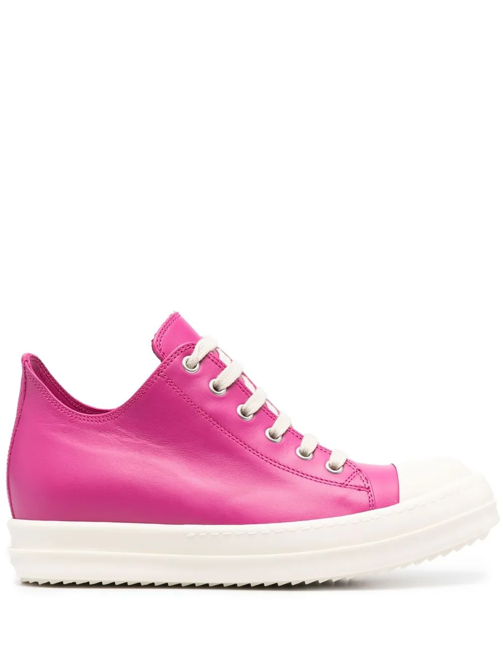 RICK OWENS LOW-TOP LACE-UP SNEAKERS