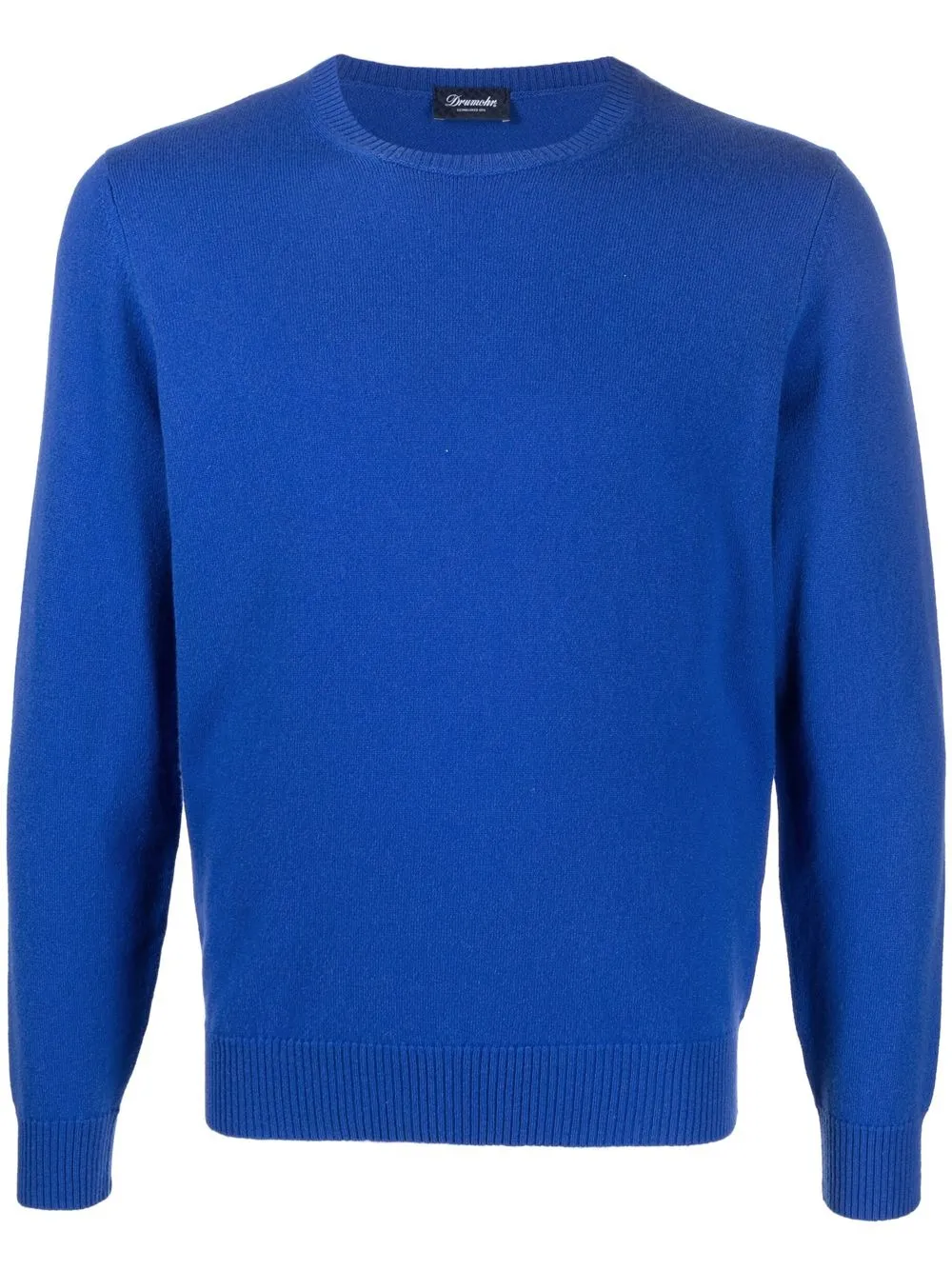 

Drumohr crew-neck cashmere jumper - Blue