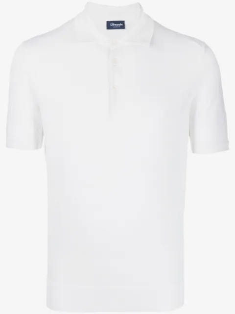 Drumohr fine-knit polo shirt
