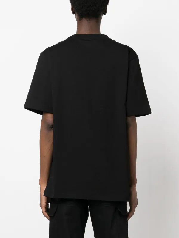 Daily Paper logo-print T-shirt | Black | FARFETCH