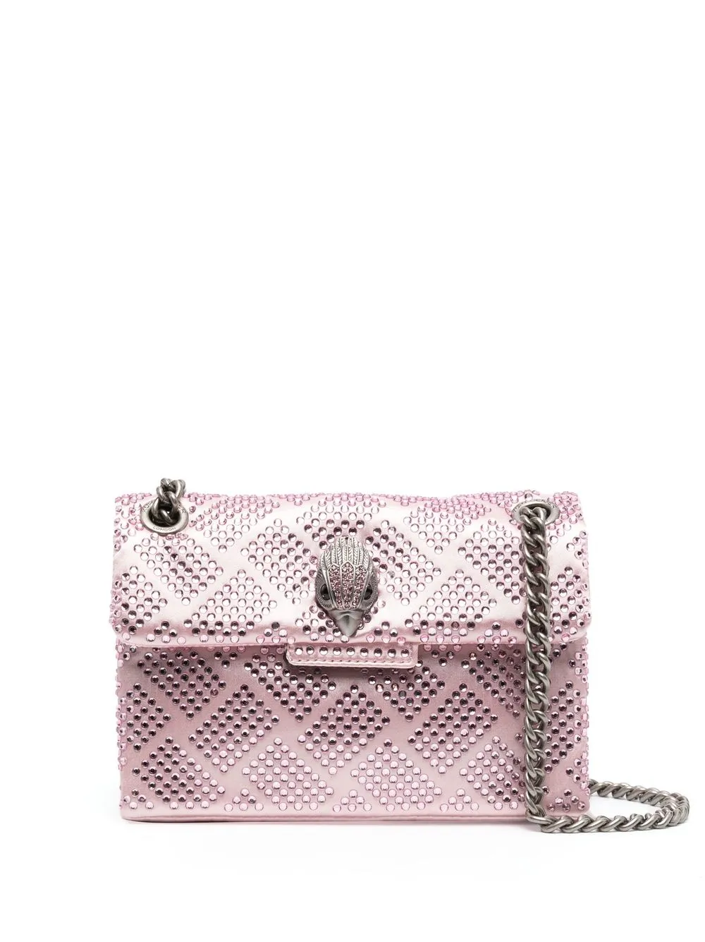 

Kurt Geiger London mini Kensington crystal-embellished bag - Pink