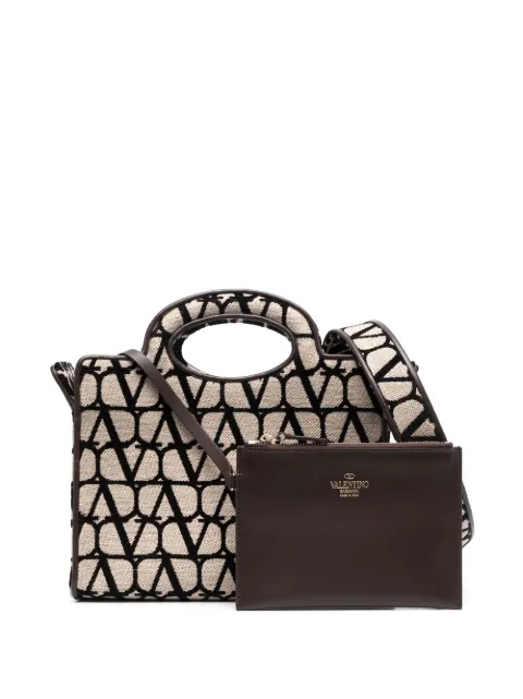 Valentino Garavani Le Troisième Toile Iconographe leather tote bag WOMEN