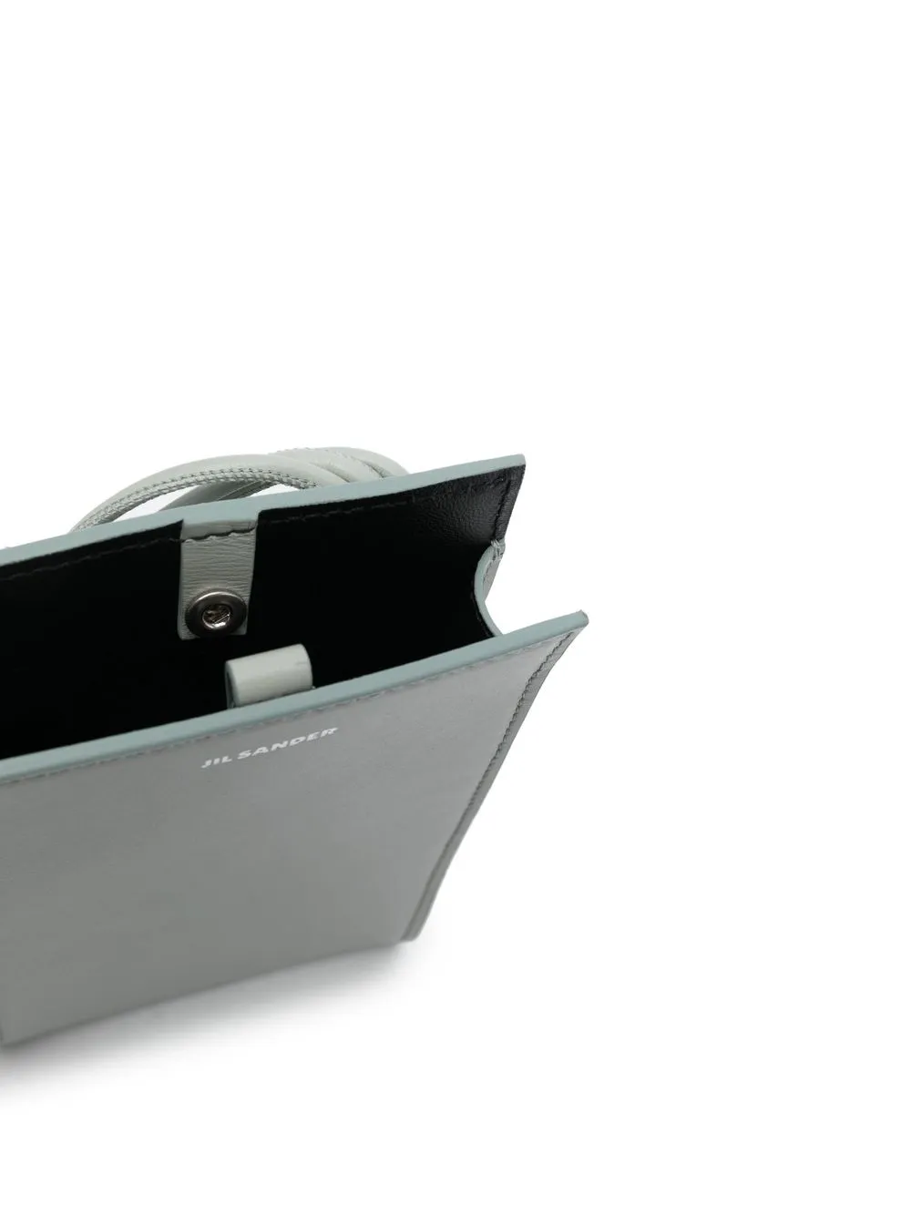 Jil Sander Schultertasche Mit Knotendetail In Green