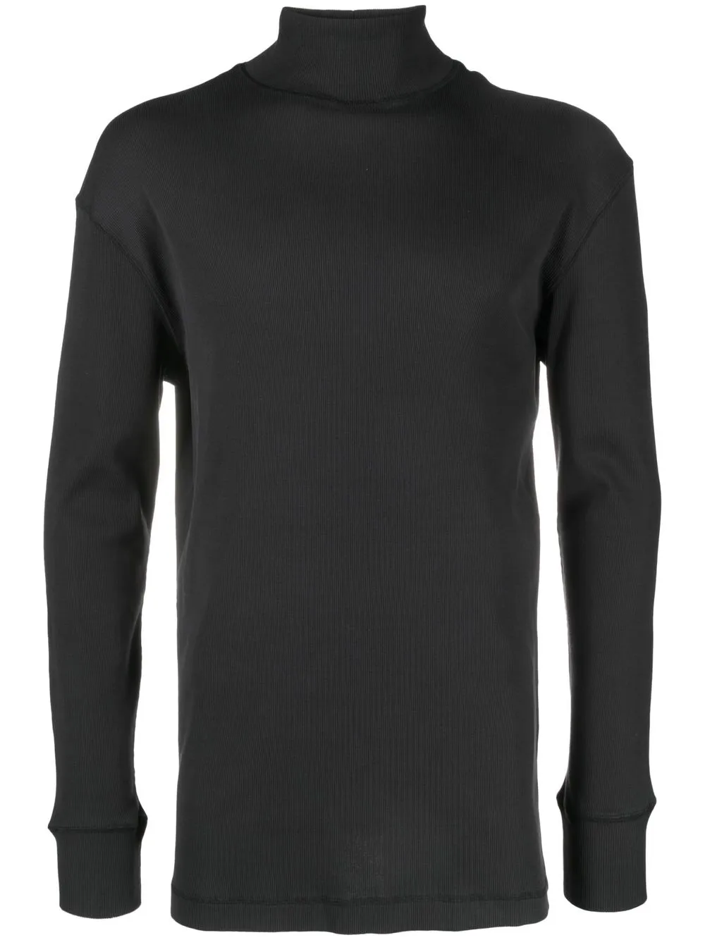 

Lemaire ribbed roll-neck cotton jumper - Black