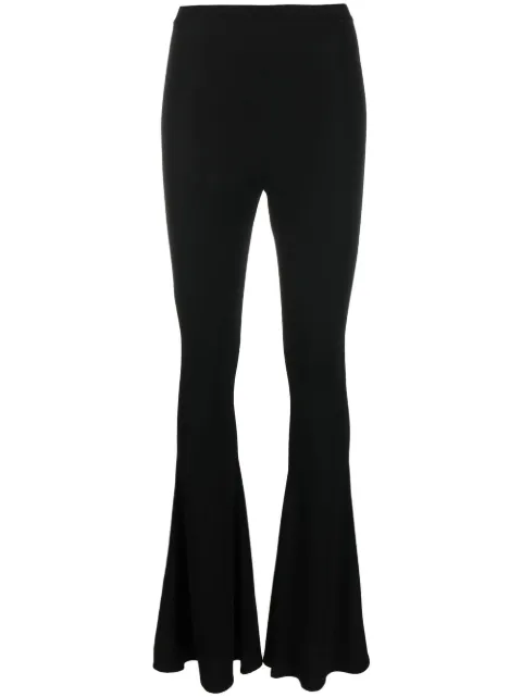 Magda Butrym jersey flared trousers