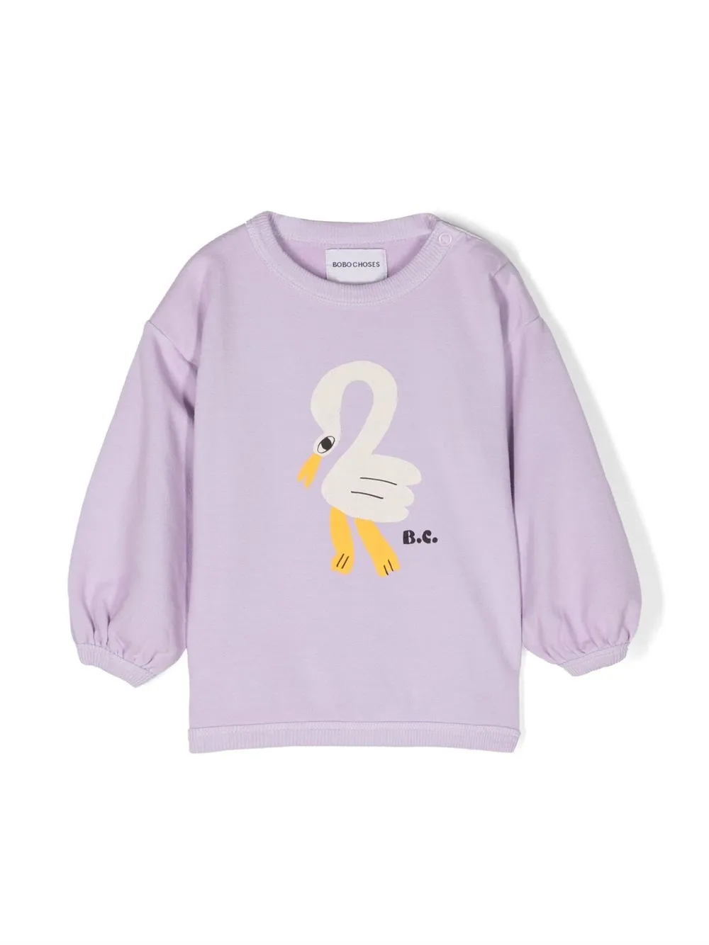 

Bobo Choses graphic-print long-sleeved sweatshirt - Purple