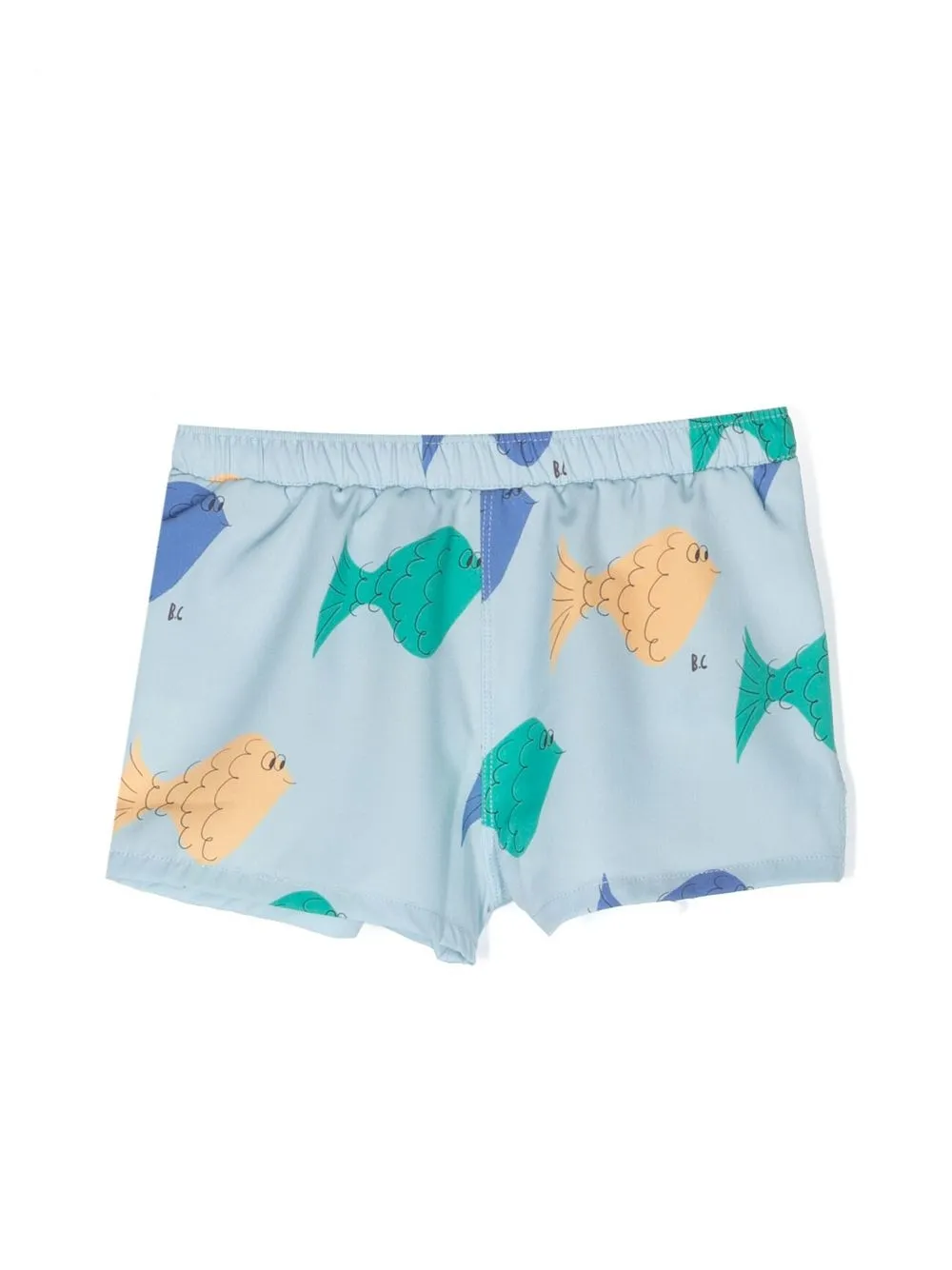 

Bobo Choses fish-illustration print shorts - Blue