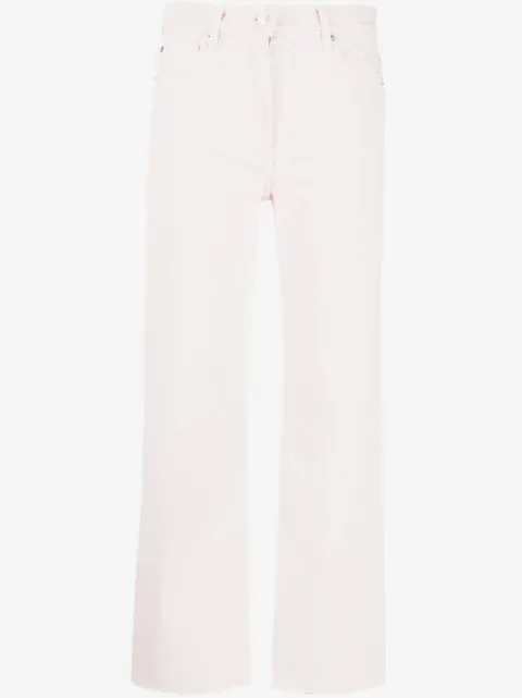 IRO jeans capri con diseño recto