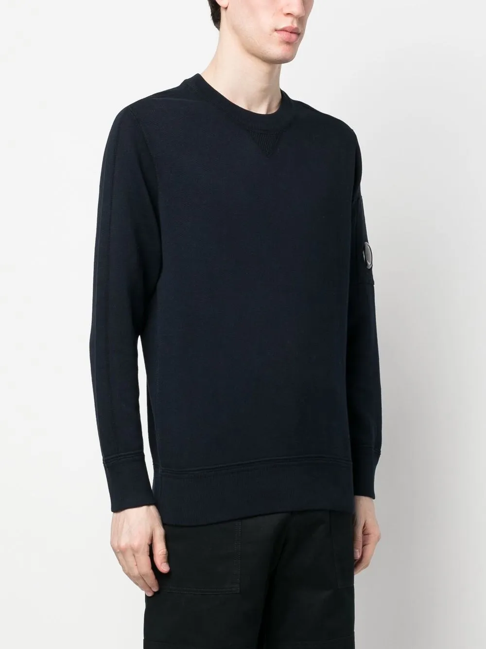 

C.P. Company cotton crew-neck jumper - Blue