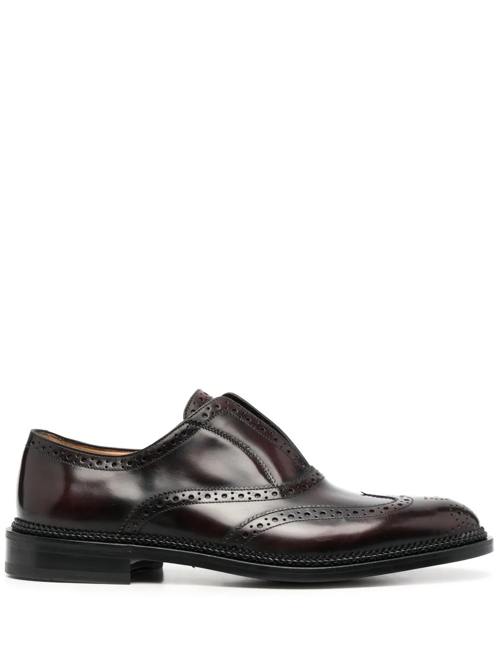 

Ferragamo brogue-detail Oxford shoes - Black