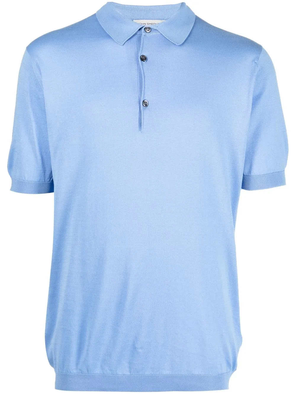 

John Smedley short-sleeve polo shirt - Blue