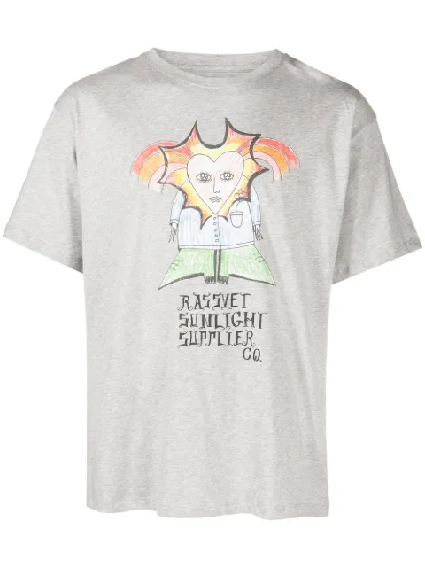  RASSVET Sunlight graphic-print T-shirt