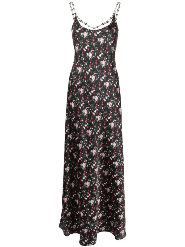 chinese dress ladies Ladies Chain Print- Modest Dresses, Abaya, Long Sleeve Dress! US14 main image 0