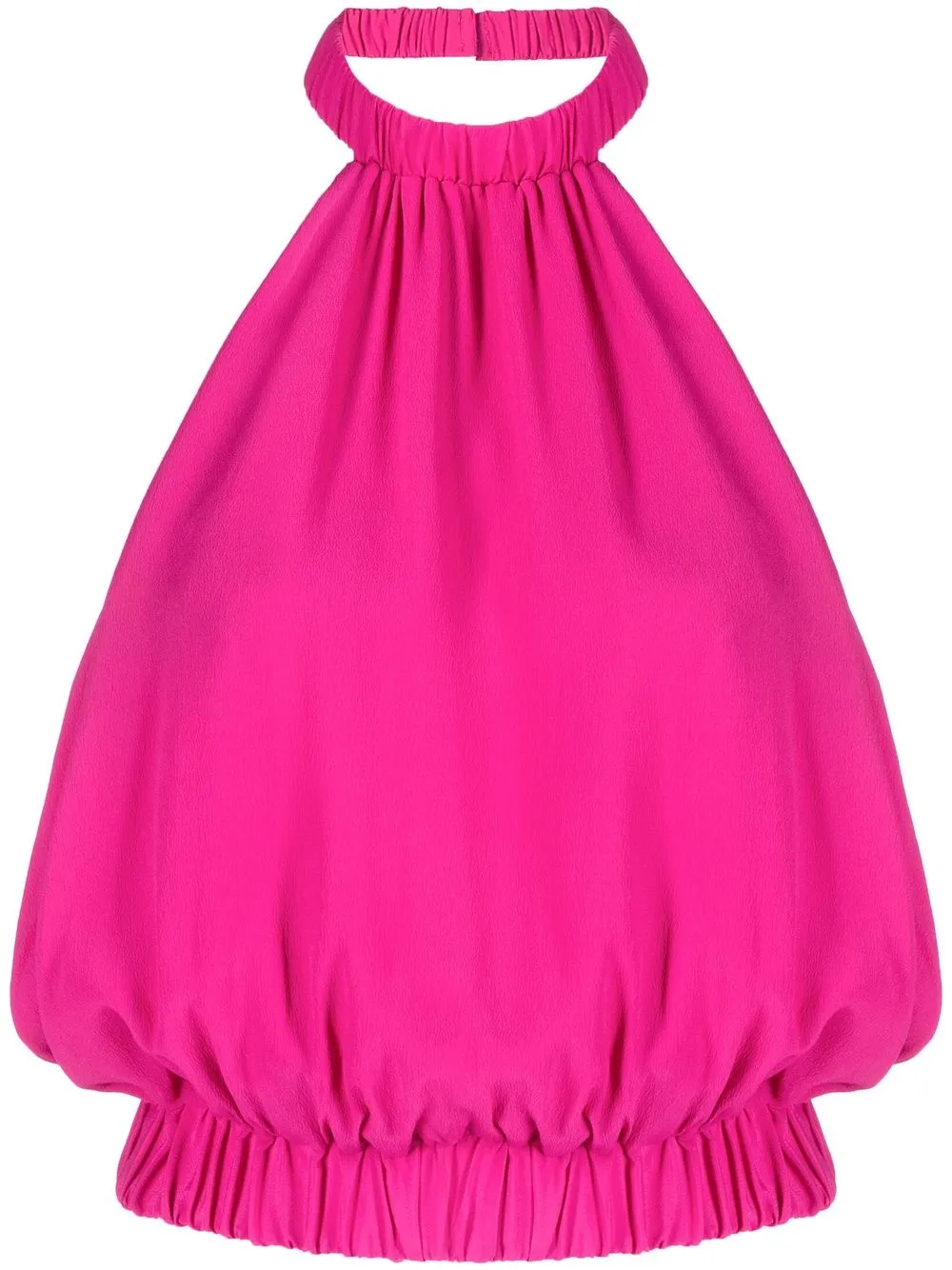 

Federica Tosi halterneck cropped top - Pink