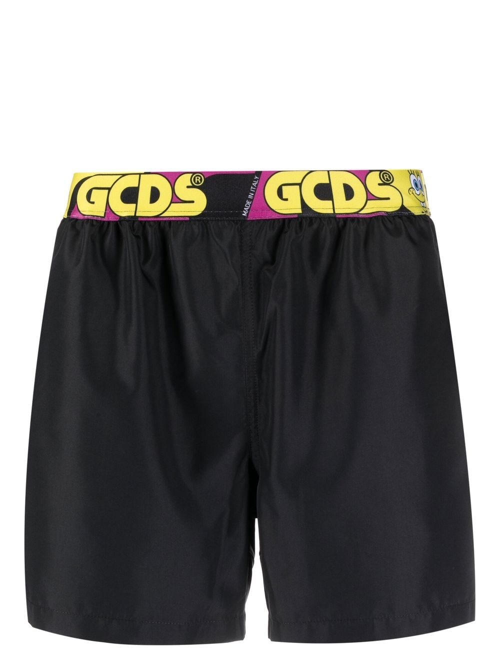 Gcds X Spongebob Logo Swim Shorts In Black