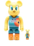 MEDICOM TOY x Space Jam Tweety BE@RBRICK 100% and 400% figure set - Yellow