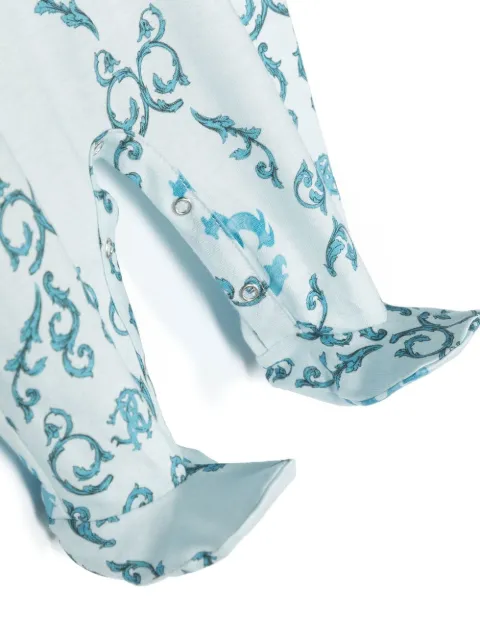 Roberto Cavalli Junior logo-print babygrow set