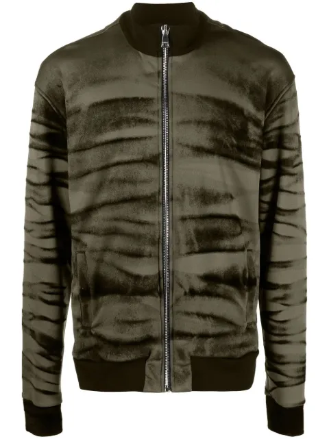 Roberto Cavalli tiger-print track jacket