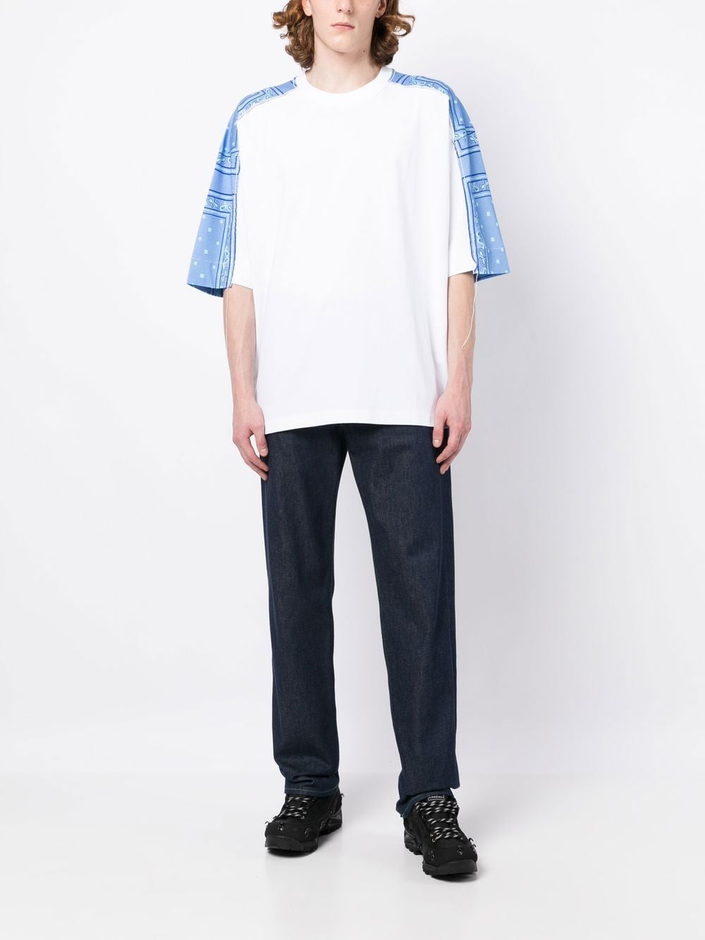 Jacquemus T-shirt met paisley-print - Wit