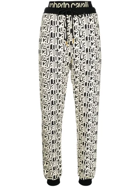 Roberto Cavalli pants con logo estampado