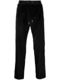 Roberto Cavalli crest appliqué track pants - Black