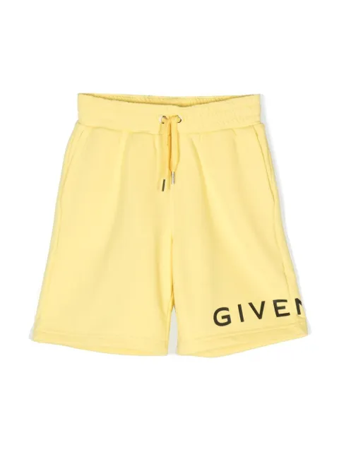 Givenchy Kids shorts de playa con logo 4G estampado
