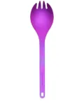 Snow Peak engraved-logo titanium spork - Purple