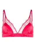 Love Stories sheer floral detailed lace bralette - Pink