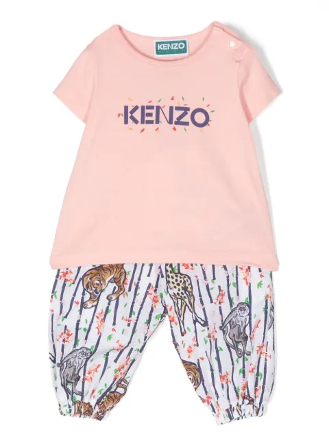 Kenzo Kids - tiger print trousers