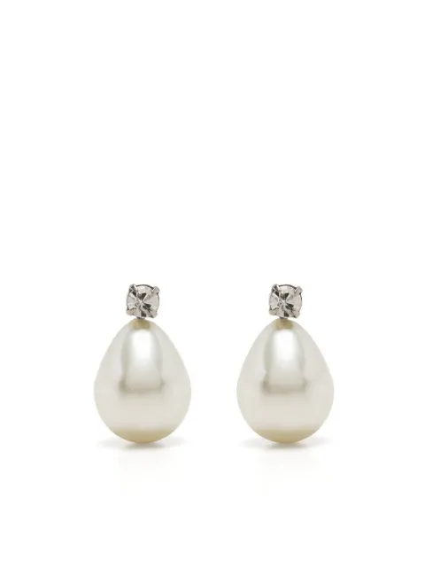 Simone Rocha pearl-embellished stud earrings
