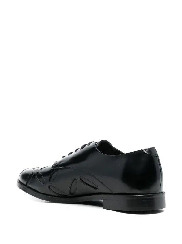 Stefan Cooke Slashed Jazz Derby Shoes - Farfetch