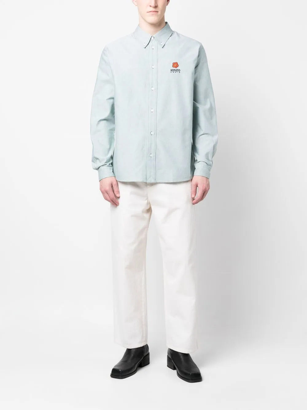 Kenzo T-shirt met lange mouwen - Groen