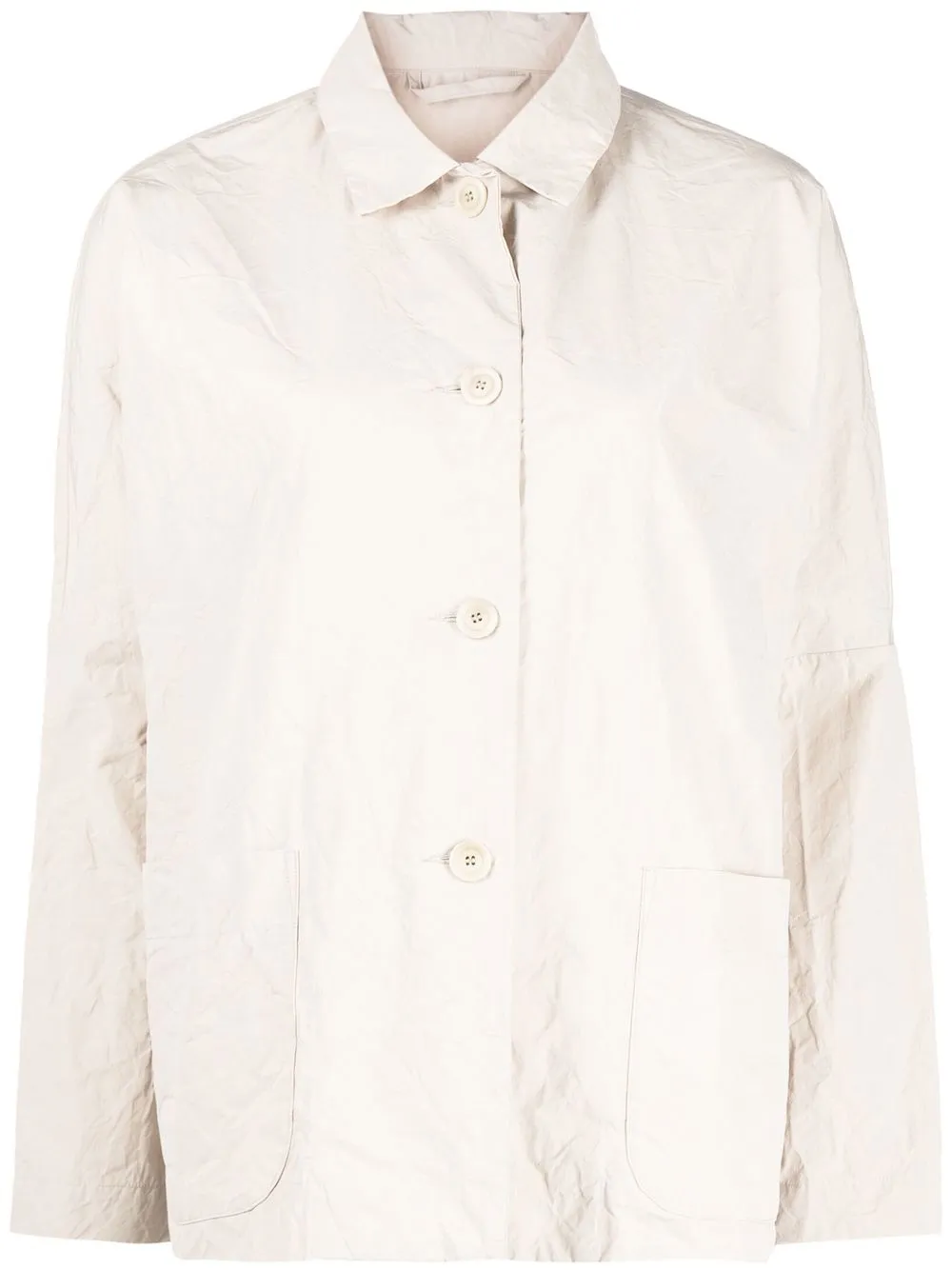 

Casey Casey Rer crinkled jacket - Brown