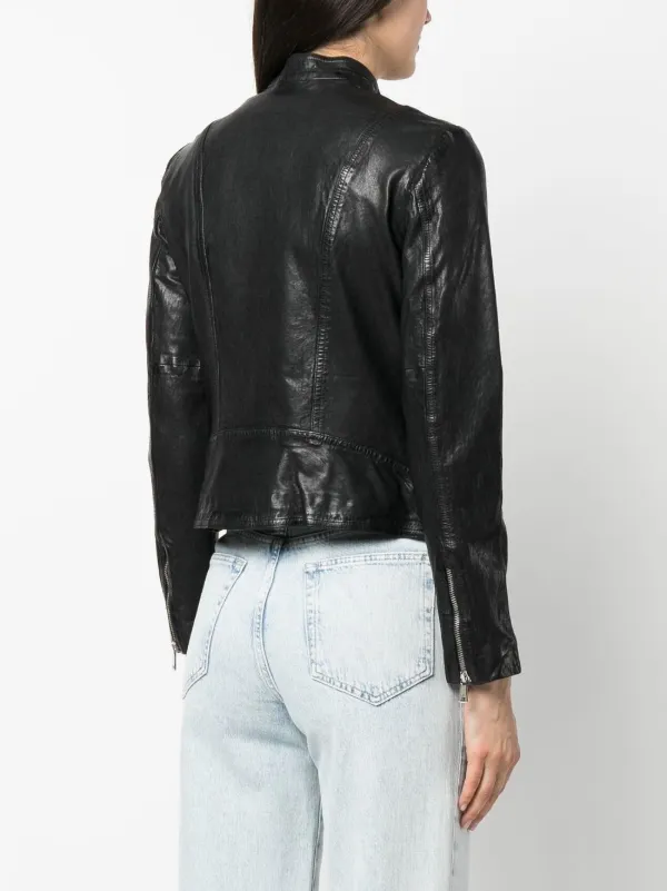 Ralph lauren leather jacket sale sale