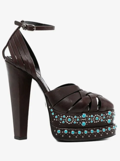 Roberto Cavalli sandalias con plataforma