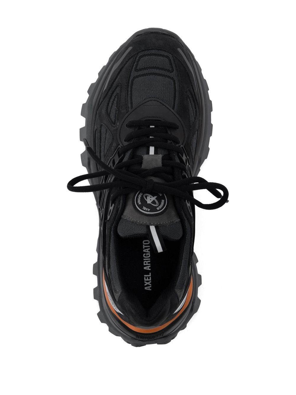 Shop Axel Arigato Marathon R-tic Runner Panelled Sneakers In Black