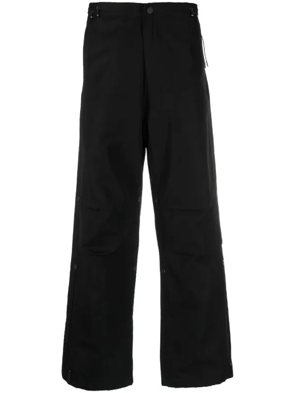 maharishi ブラックカーゴパンツ Maharishi Snopants プリント パンツ | ブラック | FARFETCH JP