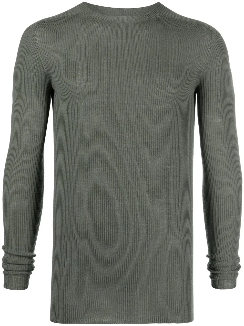 

Rick Owens rib-knit virgin wool jumper - Green