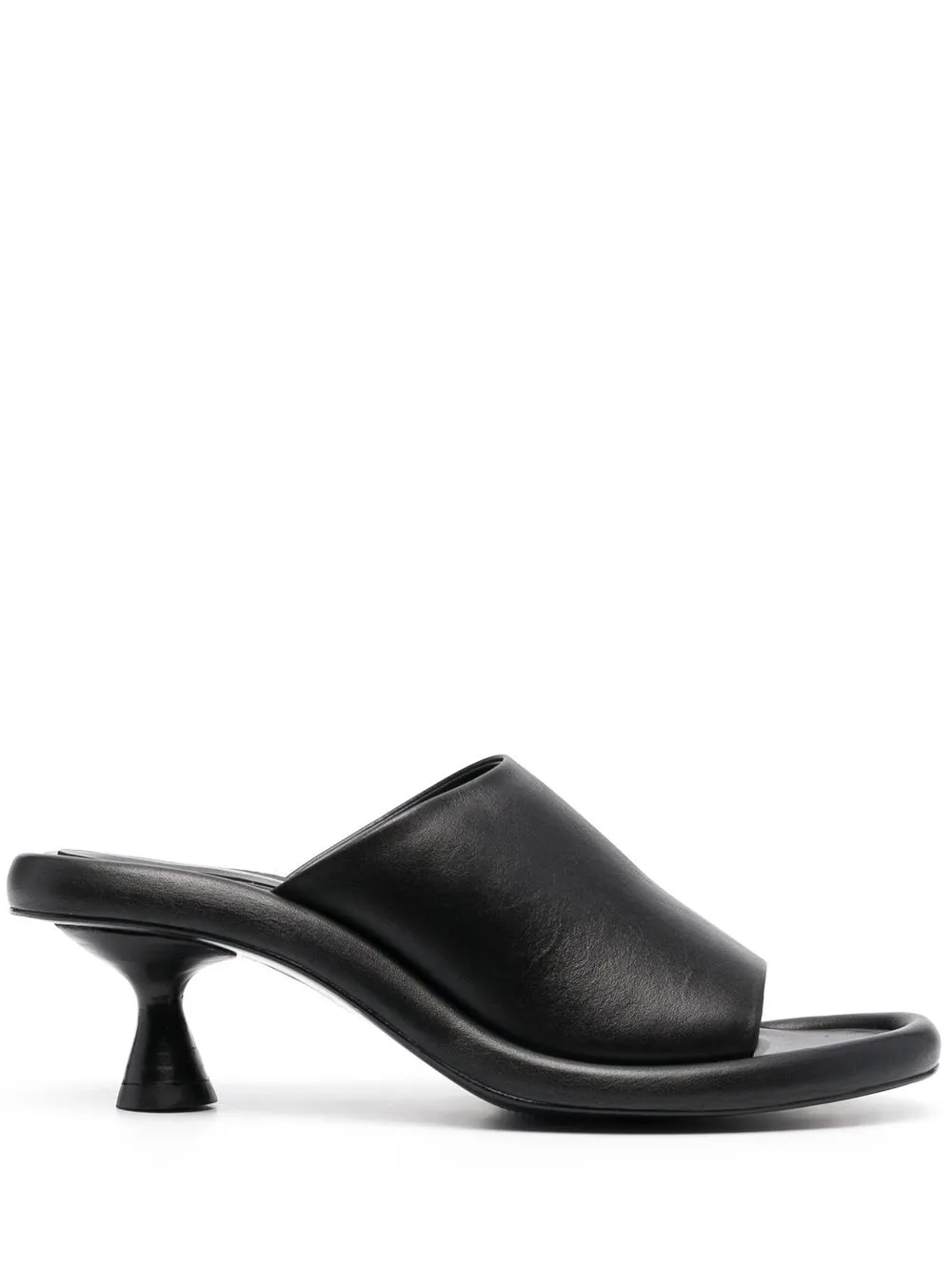 

Paloma Barceló open-toe leather mules - Black