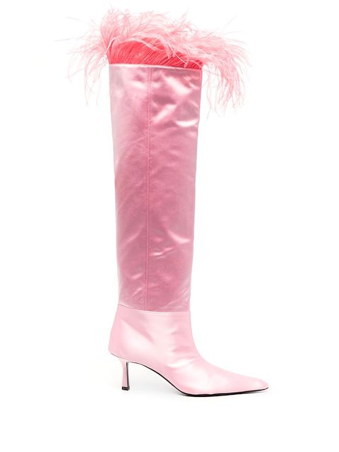 Alexander Wang Stiefel mit spitzer Kappe 85mm
