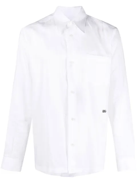 Dolce & Gabbana logo-detail long-sleeve shirt 