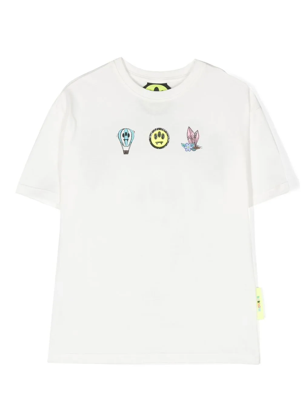 

Barrow kids logo-print short-sleeved T-shirt - White