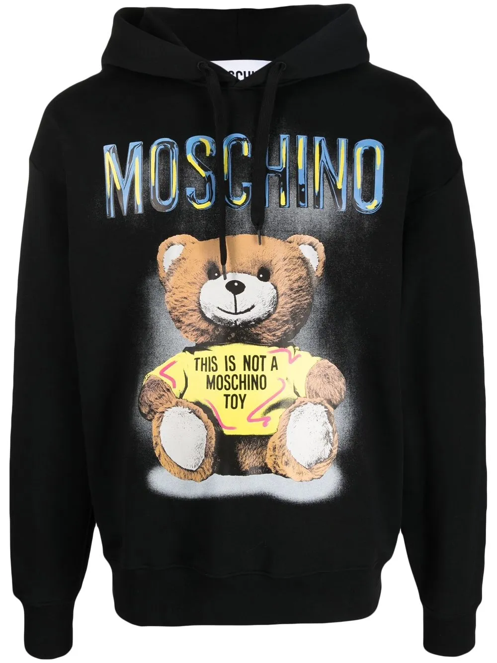 

Moschino graphic-print hoodie - Black