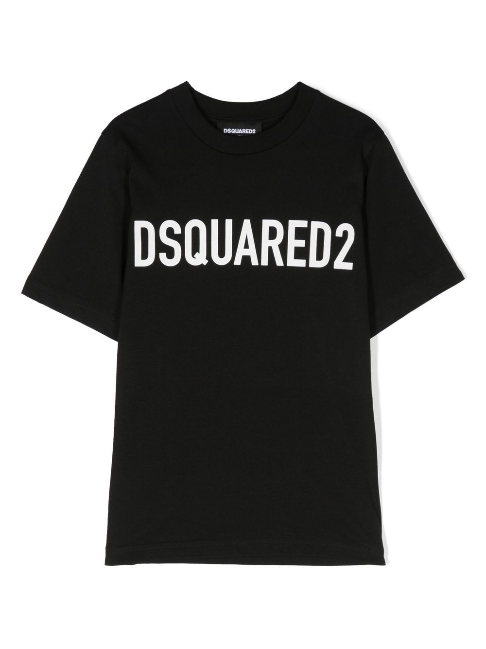 Dsquared2 Logo-print Short-sleeved T-shirt In Schwarz