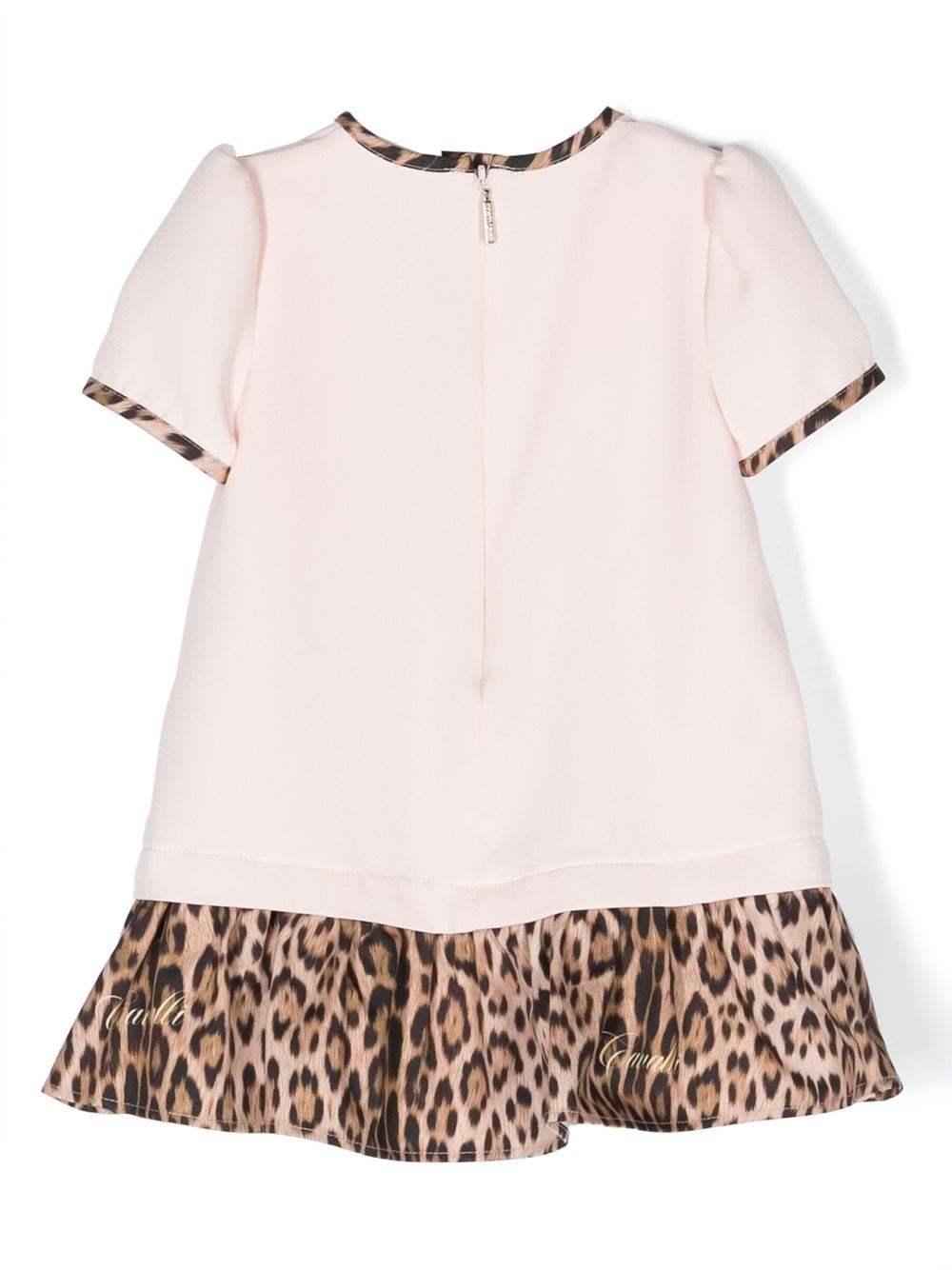 Roberto Cavalli Junior T-shirtjurk met luipaardprint - D2294