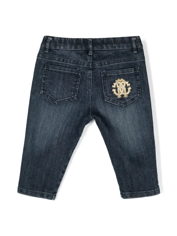 Roberto Cavalli Junior デニムパンツ | ブルー | FARFETCH JP