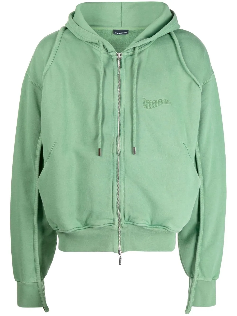 

Jacquemus zipped Clay logo sweatshirt - Green