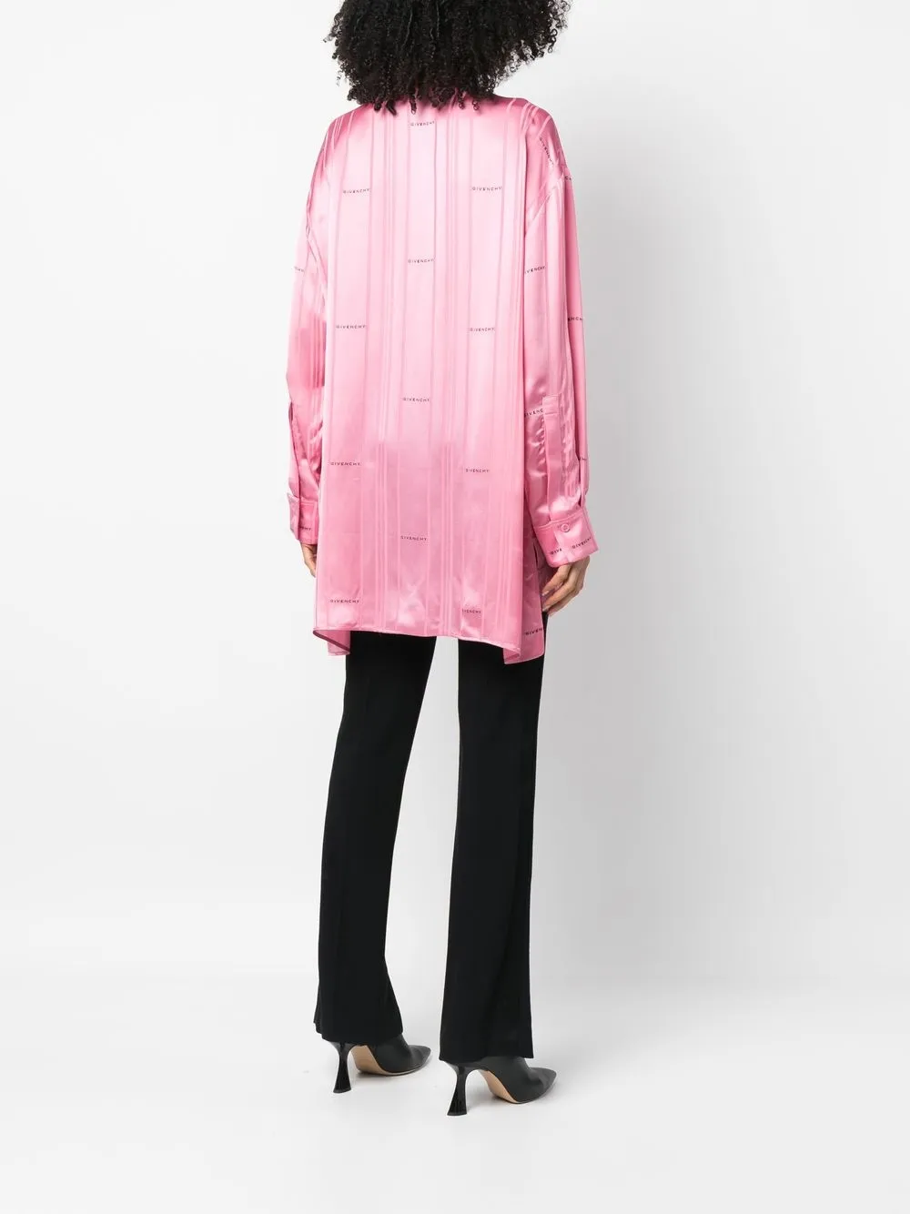 Givenchy Gestreept overhemd Roze